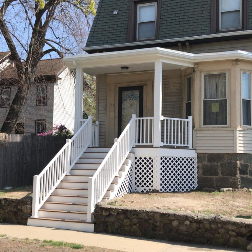 Install Entry Stairs