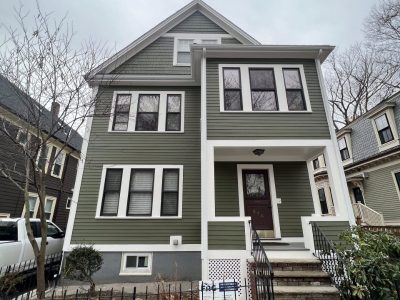 New Exterior Siding Installation