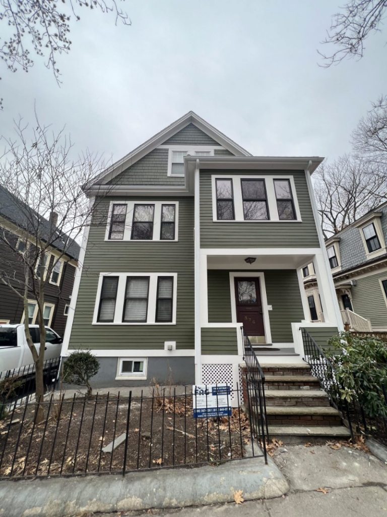 New Exterior Siding Installation