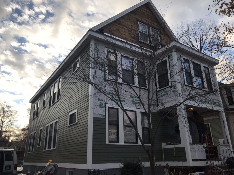 New Exterior Siding